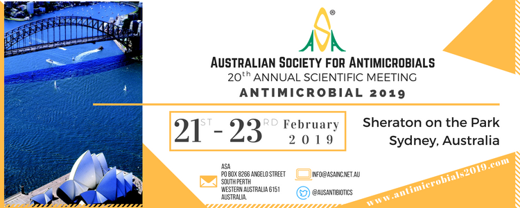 SpeeDx will present at Antimicrobials 2019 in Sydney.