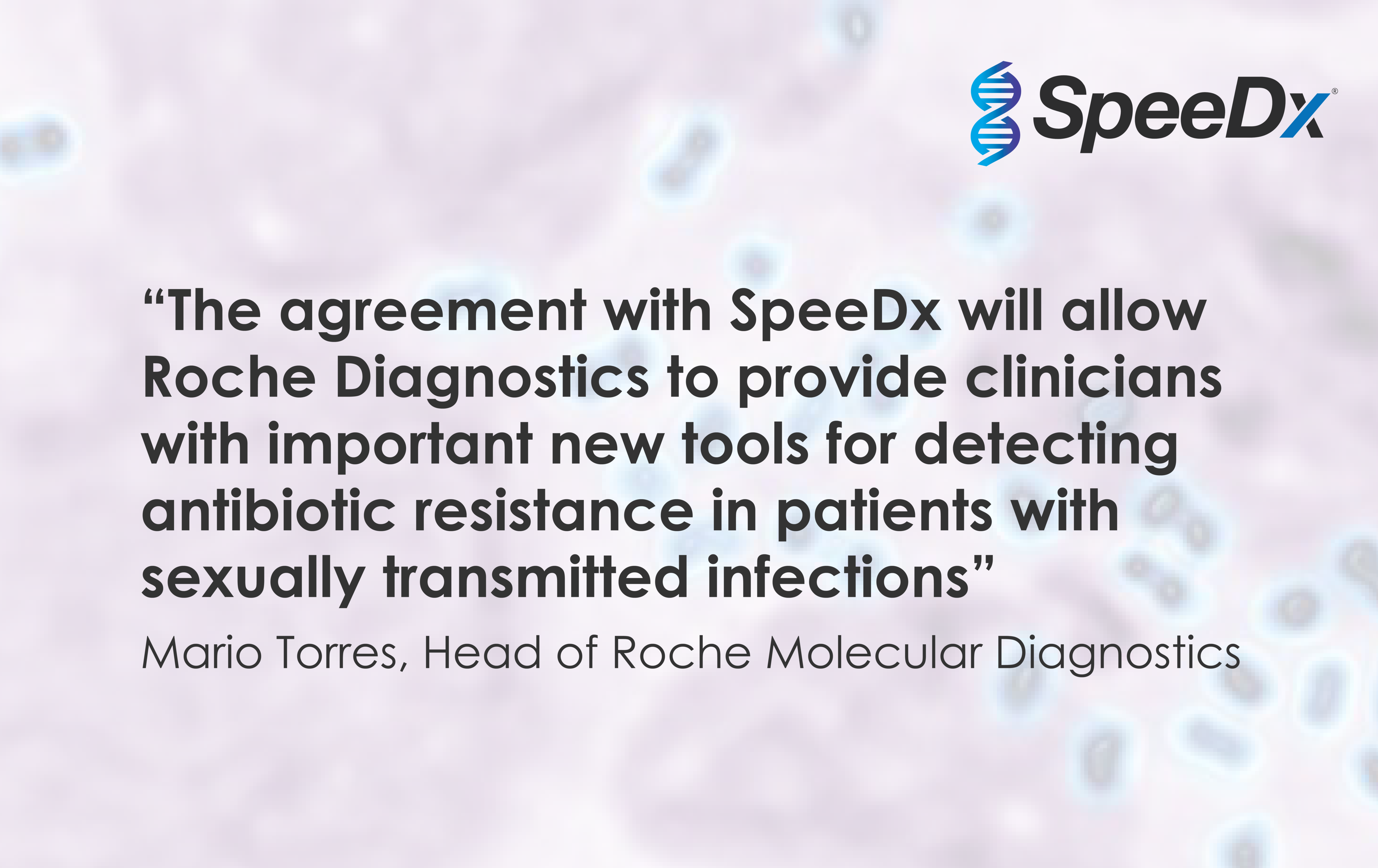 Roche and SpeeDx Partnership